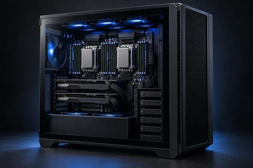 PC Xeon giả lập nhiều nhân chuyên treo tài khoản tại Tin Học Anh Phát