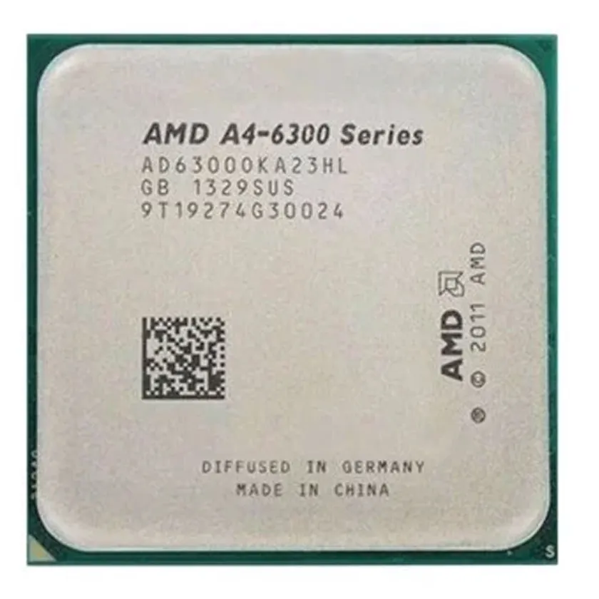 CPU AMD A4-6300 (Cũ, Tray, No Box) | FM2, Dual-Core, Không kèm fan