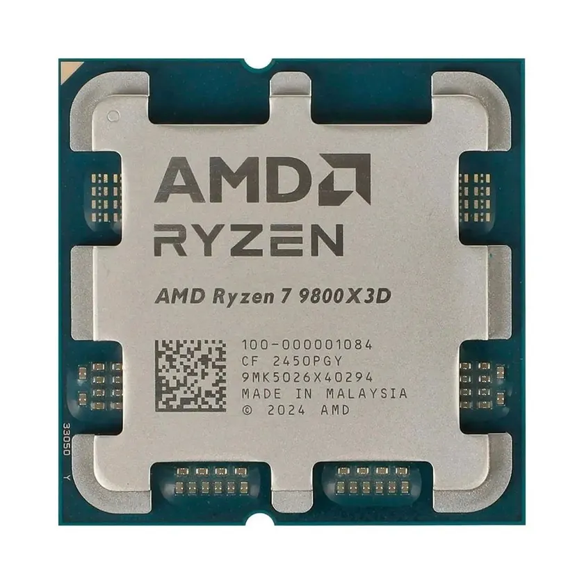 CPU AMD Ryzen 7 9800X3D Tray - Nobox | AM5, 8 nhân/16 luồng, Max 5.2 GHz