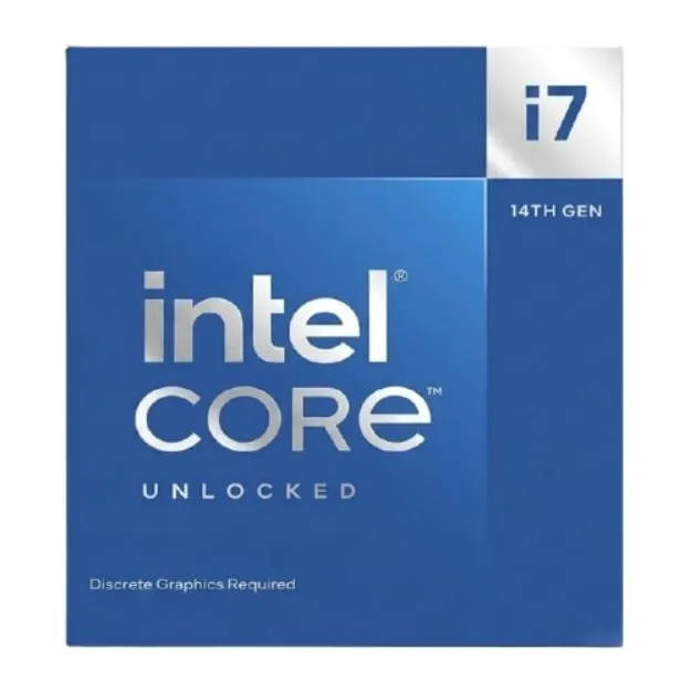 CPU Intel Core i7-14700 Box chính hãng (UP TO 5.4GHZ, 20 NHÂN 28 LUỒNG, 33MB CACHE, 65W) - SOCKET INTEL LGA 1700/RAPTOR LAKE