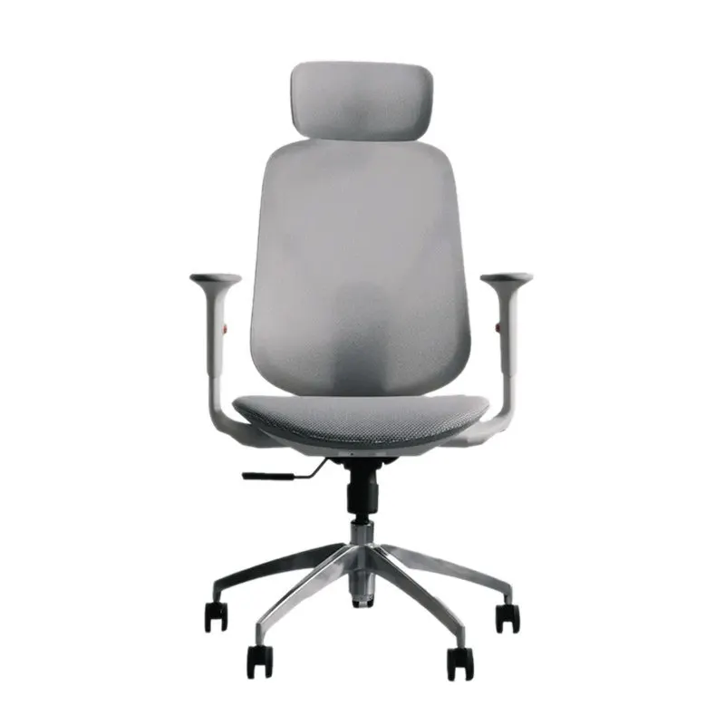Ghế công thái học Epione ElysChair Cool Gray | Lưng lưới, Kèm tựa đầu, Xám