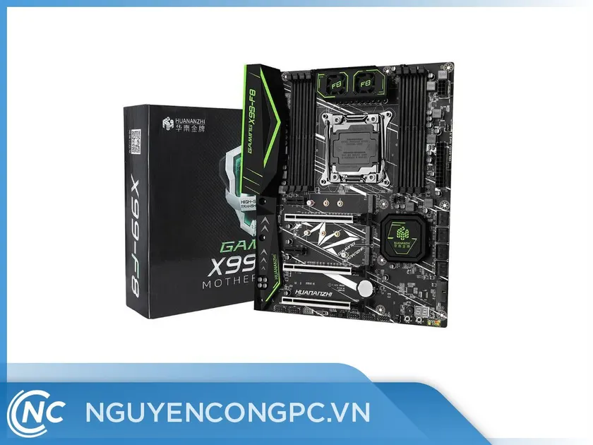 Mainboard HUANANZHI X99 F8 (Intel X99, LGA 2011-3, ATX, 8 Khe Cắm Ram DDR4)
