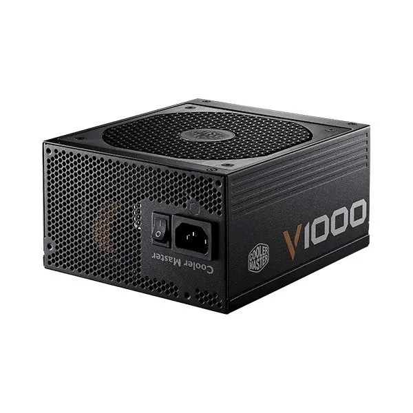 Nguồn Máy Tính Cooler Master 1000W Gold 80 Plus Đen V1000