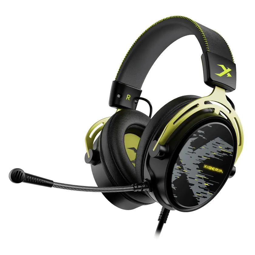 Tai nghe gaming S19U Pro Virtual 7.1 Màu đen vàng